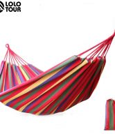 Rainbow Canvas Hammock