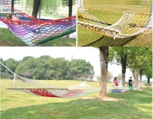 Stripe Mesh Hammock